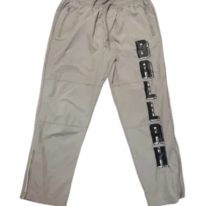 Grey wind breaker pants