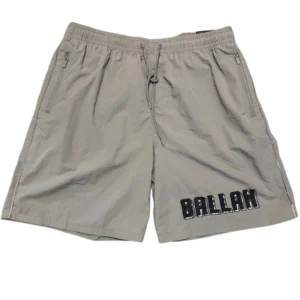 Grey wind breaker shorts